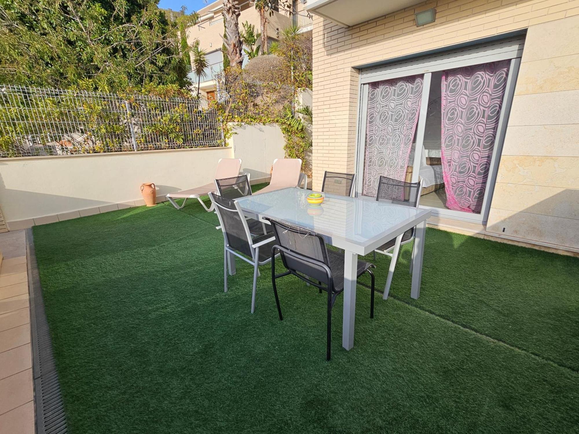 Апартаменты Duplex Moderno 3 Hab Parking, Vistas Al Mar Y Terraza Сиджес Экстерьер фото